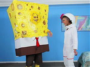 skin Diamond - Spongebob Squarepants and Sandy - a xxx Parody