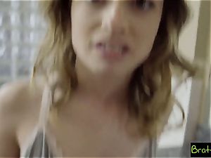 BrattySis - hasty fuck With step-brother And Gets Caught