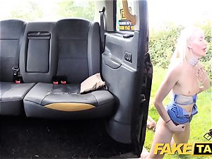 faux cab Golden shower for sizzling girl followed ass fucking fuck-a-thon